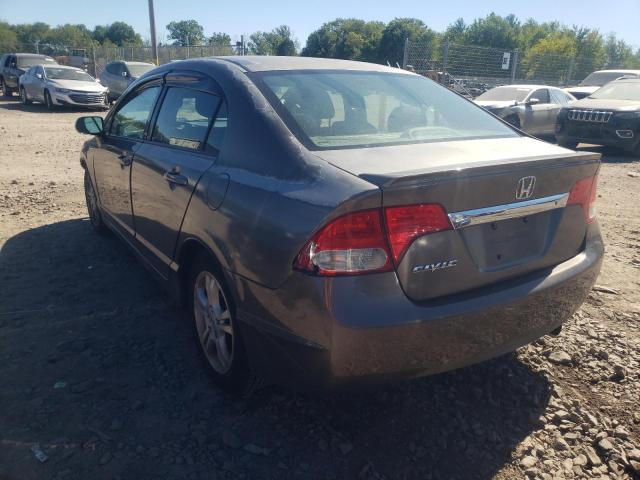 2HGFA1F65AH506074 - 2010 HONDA CIVIC LX-S فحمي صورة 3