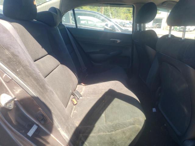 2HGFA1F65AH506074 - 2010 HONDA CIVIC LX-S فحمي صورة 6