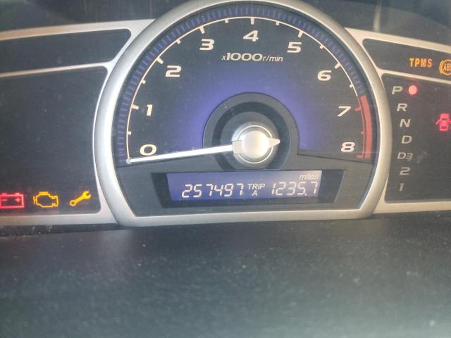 2HGFA1F65AH506074 - 2010 HONDA CIVIC LX-S فحمي صورة 8