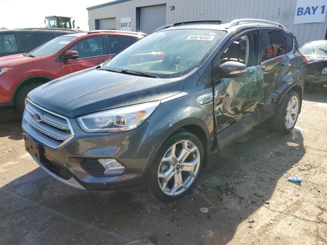 1FMCU9J96KUB84919 - 2019 FORD ESCAPE TIT GRAY photo 2