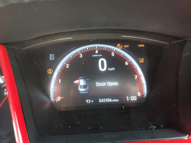 2HGFC2F84LH524912 - 2020 HONDA CIVIC SPOR 红色 照片 8
