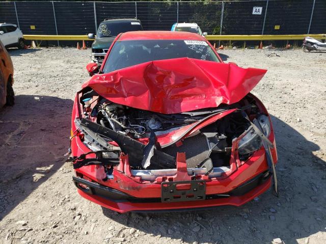 2HGFC2F84LH524912 - 2020 HONDA CIVIC SPOR 红色 照片 9