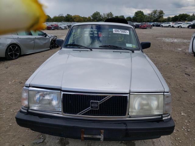 YV1AA8841L1427445 - 1990 VOLVO 240 BASE SILVER photo 9