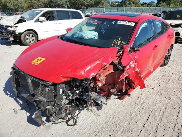 2HGFC1F71HH636057 - 2017 HONDA CIVIC EXL Qırmızı foto 2