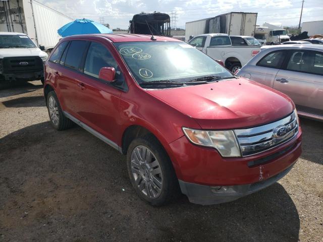 2FMDK3JC4ABB26203 - 2010 FORD EDGE SEL RED photo 1