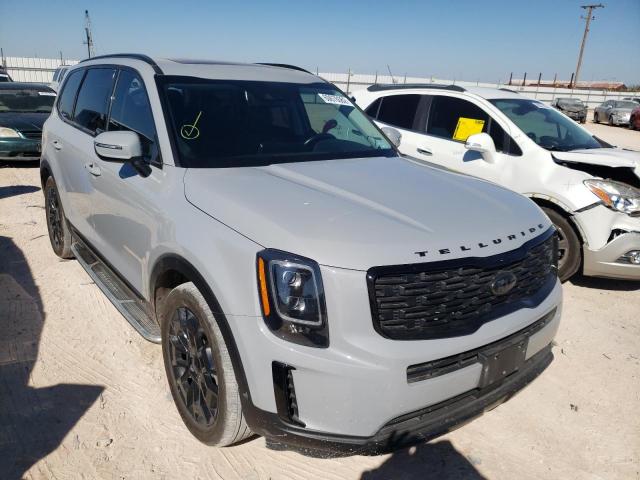 5XYP3DHC6MG158497 - 2021 KIA TELLURIDE GRAY photo 1