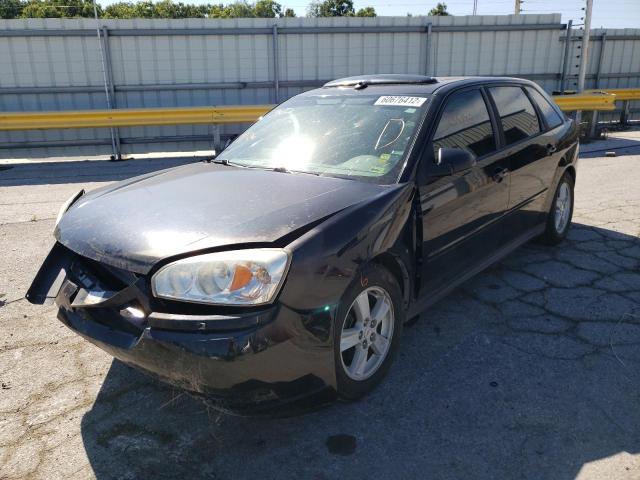 1G1ZT64864F193395 - 2004 CHEVROLET MALIBU MAX 黑色 照片 2