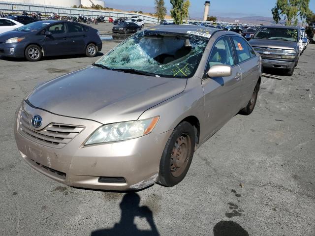 4T1BE46K07U521972 - 2007 TOYOTA CAMRY CE GOLD photo 2