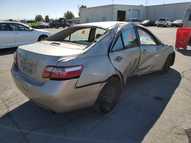 4T1BE46K07U521972 - 2007 TOYOTA CAMRY CE GOLD photo 4