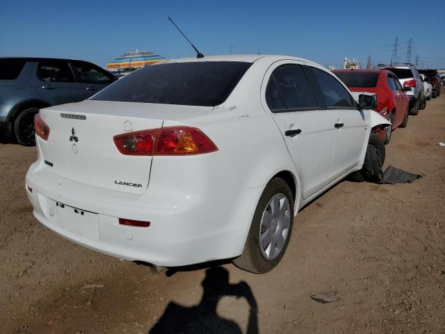 JA3AU16U88U035350 - 2008 MITSUBISHI LANCER DE WHITE photo 4