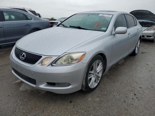 JTHBC96S375001930 - 2007 LEXUS GS 450H SILVER photo 2