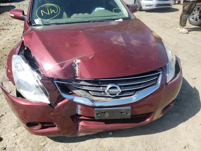 1N4AL2AP4CN500971 - 2012 NISSAN ALTIMA BURGUNDY photo 9