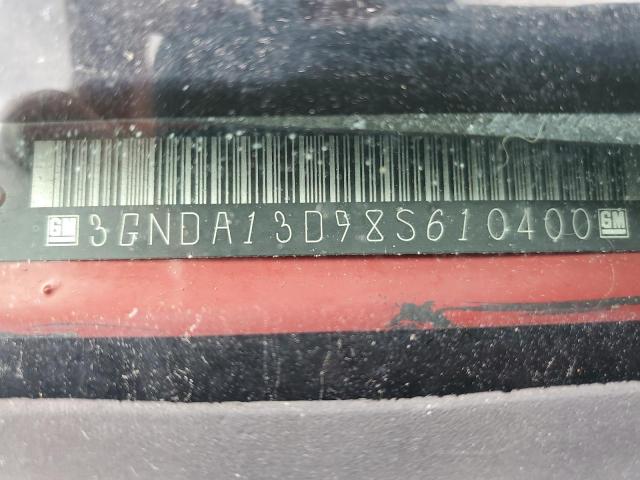 3GNDA13D98S610400 - 2008 CHEVROLET HHR LS RED photo 10