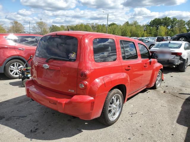 3GNDA13D98S610400 - 2008 CHEVROLET HHR LS RED photo 4