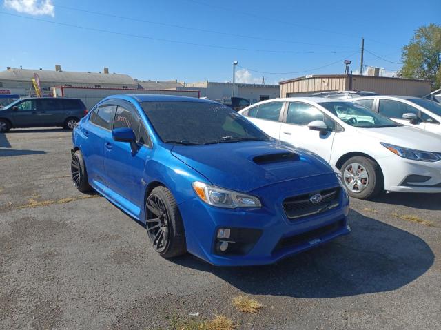 JF1VA1E69G9827464 - 2016 SUBARU WRX PREMIU BLUE photo 1