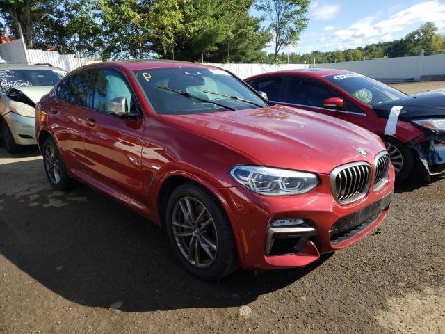 5UXUJ5C59KLJ63667 - 2019 BMW X4 M40I RED photo 1