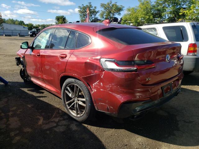 5UXUJ5C59KLJ63667 - 2019 BMW X4 M40I RED photo 3