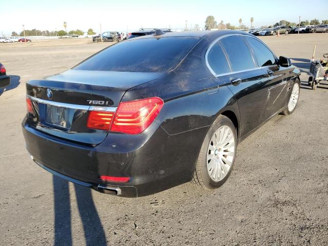 WBAKA8C56CDX01308 - 2012 BMW 750 I BLACK photo 4