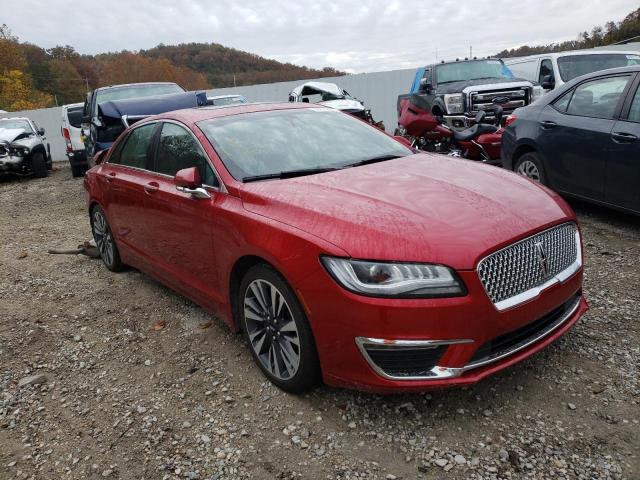 3LN6L5E9XLR616729 - 2020 LINCOLN MKZ RESERV MAROON photo 1