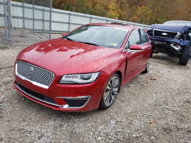 3LN6L5E9XLR616729 - 2020 LINCOLN MKZ RESERV MAROON photo 2