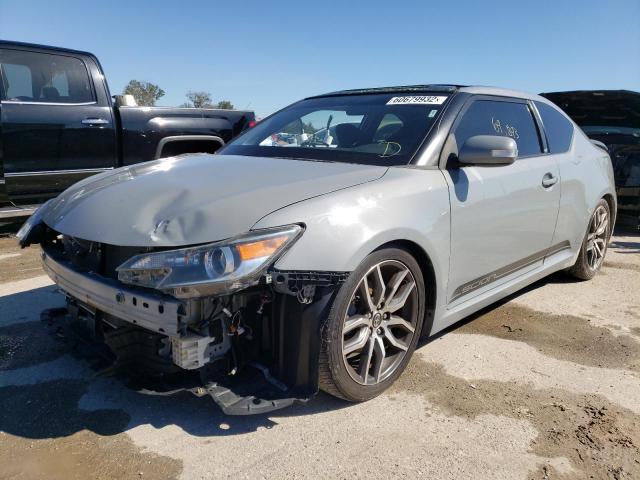 JTKJF5C74FJ009272 - 2015 TOYOTA SCION TC 银色 照片 2