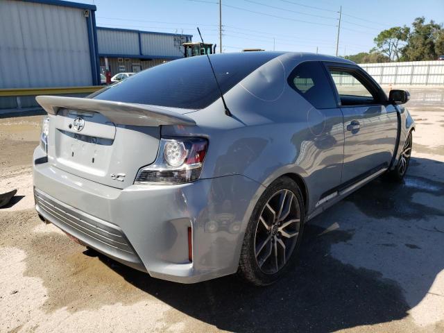 JTKJF5C74FJ009272 - 2015 TOYOTA SCION TC 银色 照片 4