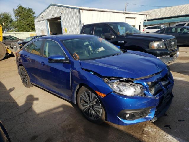 19XFC1F79HE013862 - 2017 HONDA CIVIC EXL 蓝色 照片 1