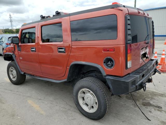 5GRGN23U24H108720 - 2004 HUMMER H2 ORANGE photo 3