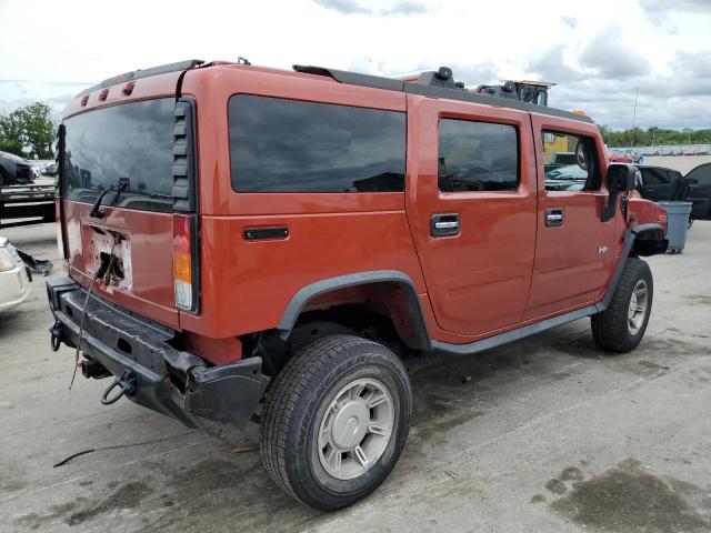 5GRGN23U24H108720 - 2004 HUMMER H2 ORANGE photo 4