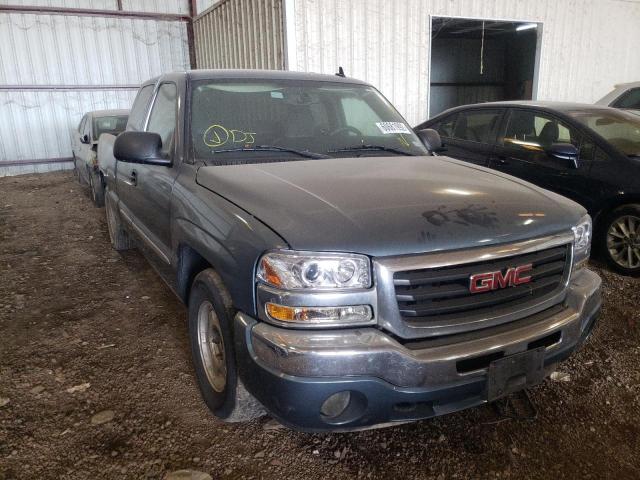 1GTEC19T86Z214674 - 2006 GMC SIERRA1500 BLUE photo 1