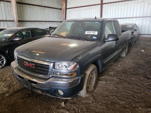 1GTEC19T86Z214674 - 2006 GMC SIERRA1500 BLUE photo 2