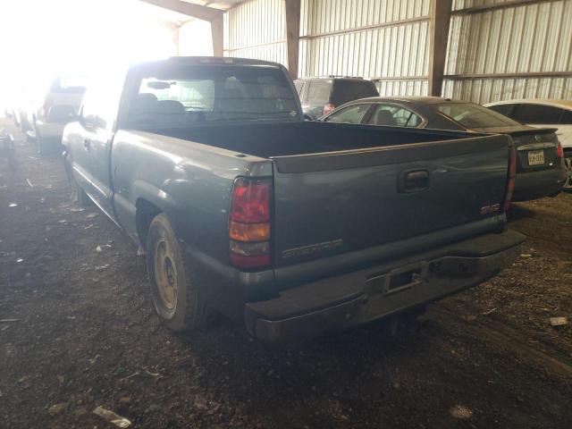 1GTEC19T86Z214674 - 2006 GMC SIERRA1500 BLUE photo 3