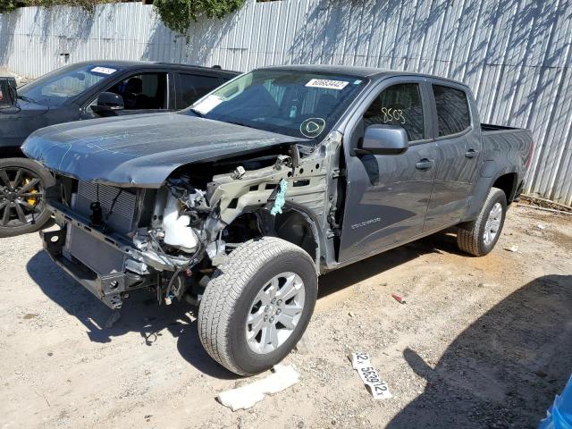 1GCGSCEN1N1109633 - 2022 CHEVROLET COLORADO L GRAY photo 2