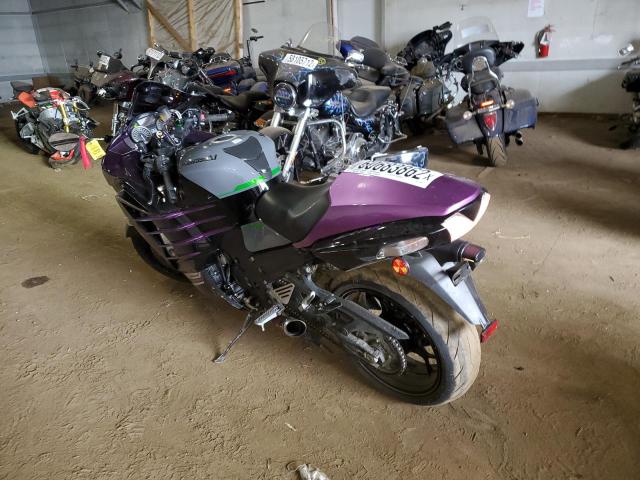 JKBZXNJ16MA013803 - 2021 KAWASAKI ZX1400 J PURPLE photo 3