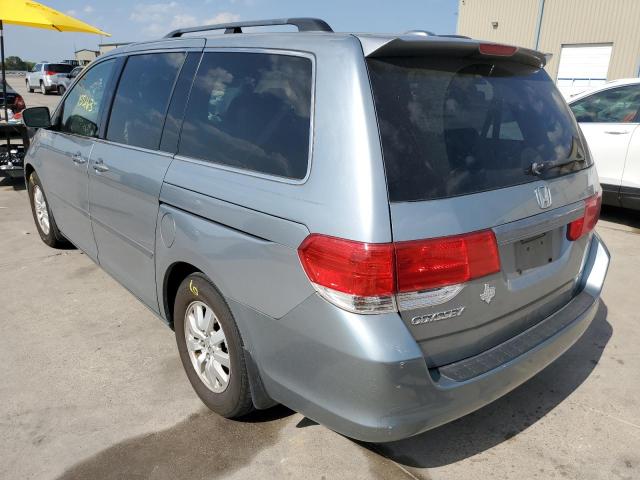 5FNRL38698B057044 - 2008 HONDA ODYSSEY EX SILVER photo 3