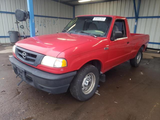 4F4YR12C31TM08618 - 2001 MAZDA B2500 RED photo 2