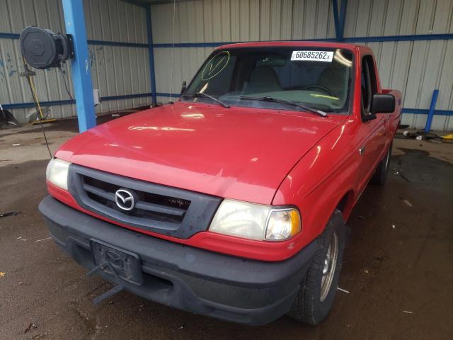 4F4YR12C31TM08618 - 2001 MAZDA B2500 RED photo 9