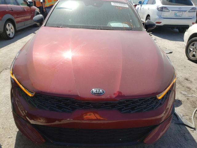 5XXG64J29MG080293 - 2021 KIA K5 GT LINE RED photo 5