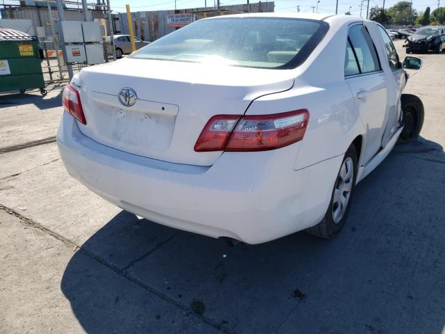 4T1BE46K58U786744 - 2008 TOYOTA CAMRY CE WHITE photo 4