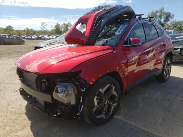 5NMJE3AE5NH135869 - 2022 HYUNDAI TUCSON LIM RED photo 2