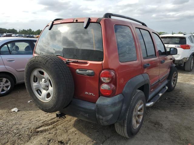 1J4GK48K26W183973 - 2006 JEEP LIBERTY SP RED photo 4