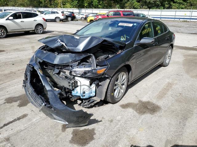 1G1ZJ5SUXGF285842 - 2016 CHEVROLET MALIBU HYB GRAY photo 2