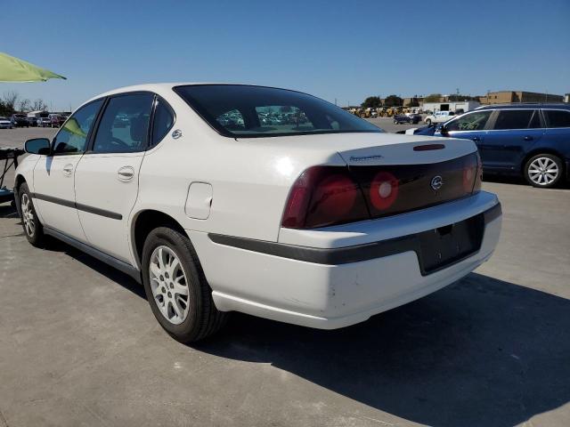 2G1WF52E429162875 - 2002 CHEVROLET IMPALA WHITE photo 3