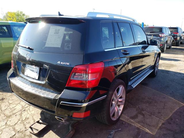 WDCGG8HB0CF782875 - 2012 MERCEDES-BENZ GLK 350 4M BLACK photo 4