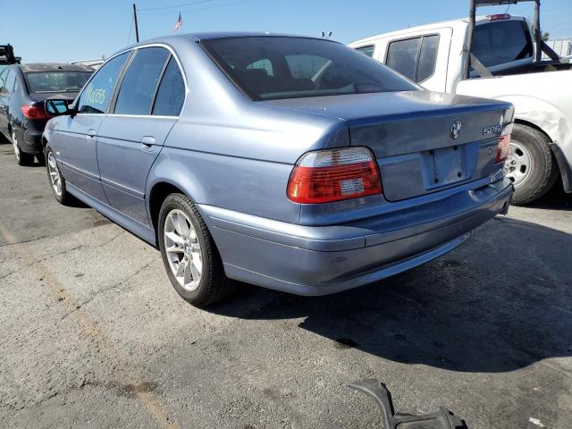 WBADT43443G023854 - 2003 BMW 525 I AUTO BLUE photo 3