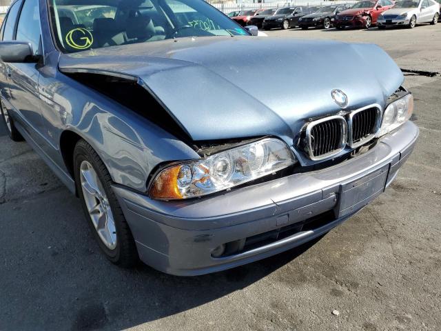 WBADT43443G023854 - 2003 BMW 525 I AUTO BLUE photo 9