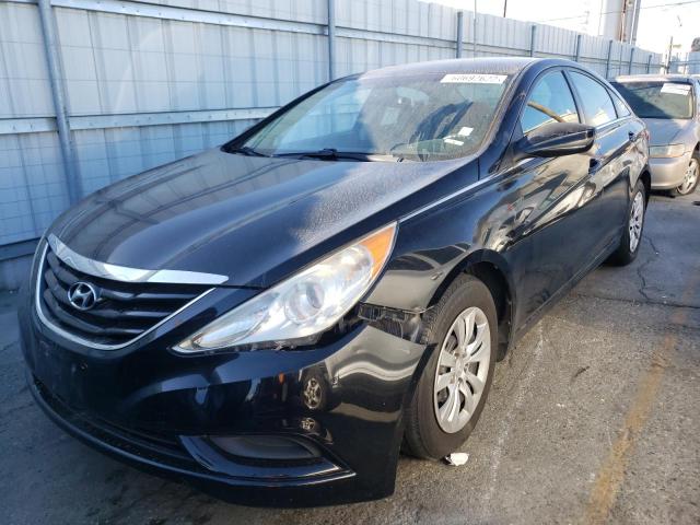 5NPEB4AC6CH327638 - 2012 HYUNDAI SONATA GLS BLACK photo 2