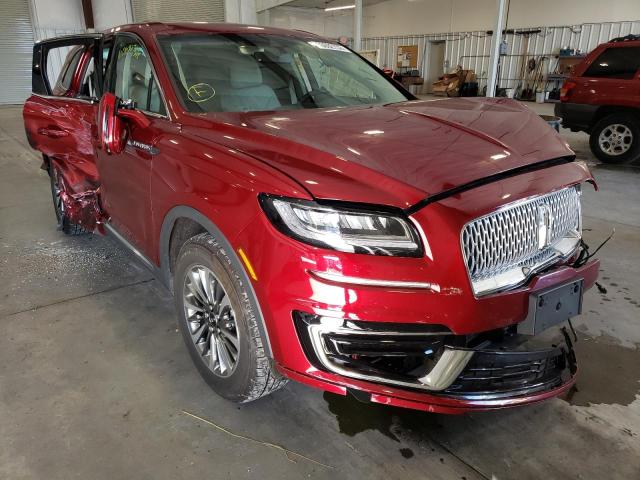 2LMPJ8KP4KBL54156 - 2019 LINCOLN NAUTILUS S RED photo 1