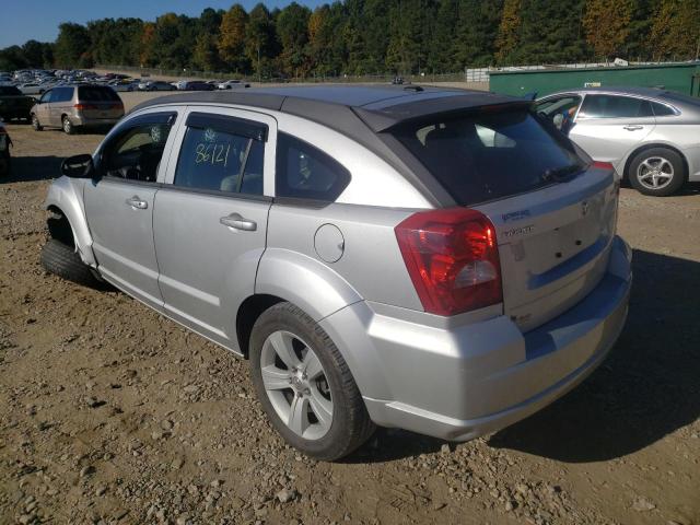 1B3CB3HA8BD106151 - 2011 DODGE CALIBER MA SILVER photo 3