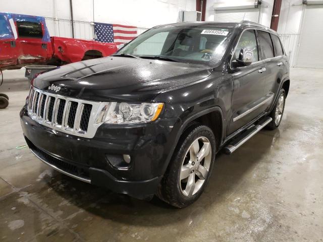 1J4RR6GT2BC513116 - 2011 JEEP GRAND CHER BLACK photo 2